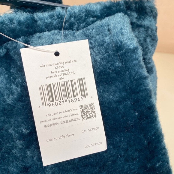 Kate Spade - Ella Faux Shearling Small Tote - Picture 4 of 9